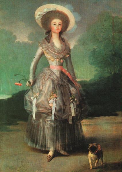 Francisco de Goya Marquesa de Pontejos Spain oil painting art